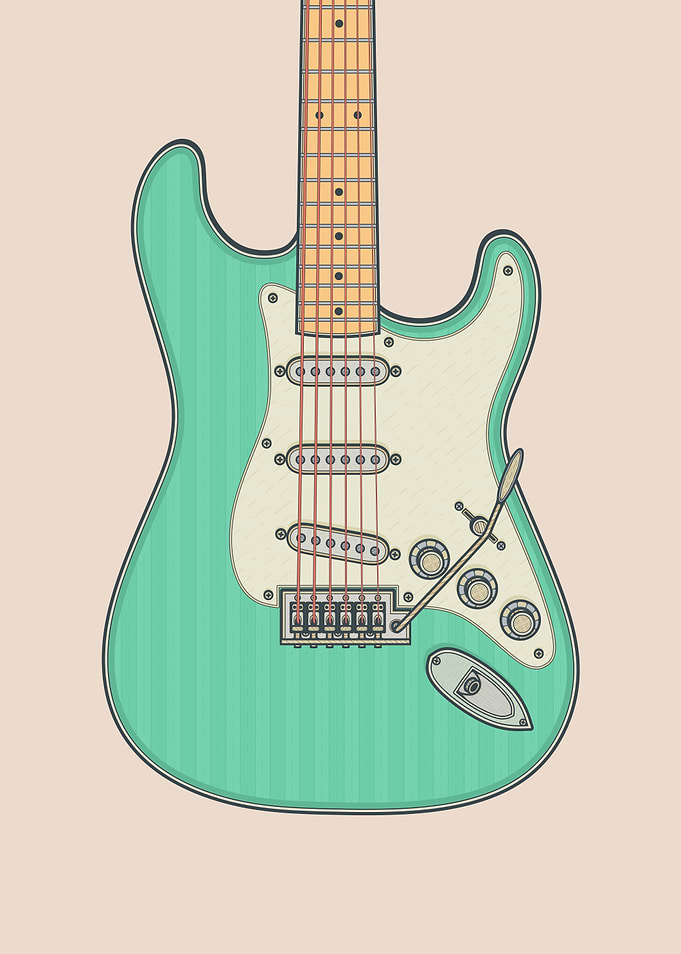 Sea Foam Strat