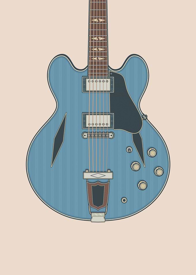 Pelham Blue HB Guitar