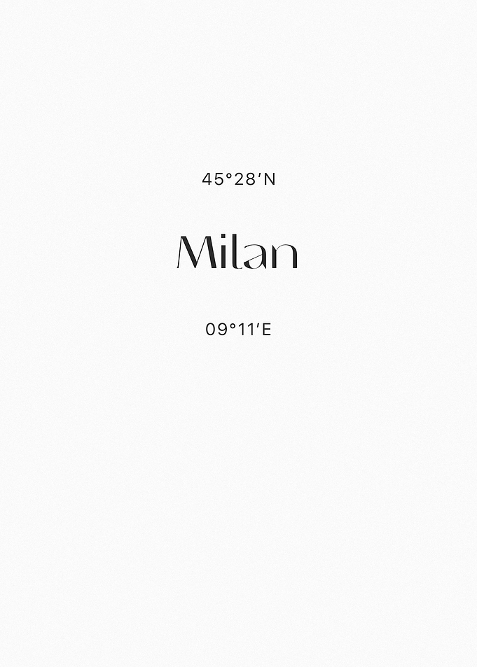 Milan Coordinates