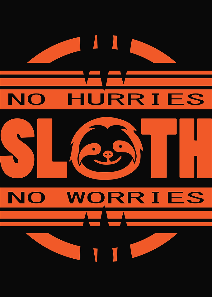 Funny Lazy Sloth