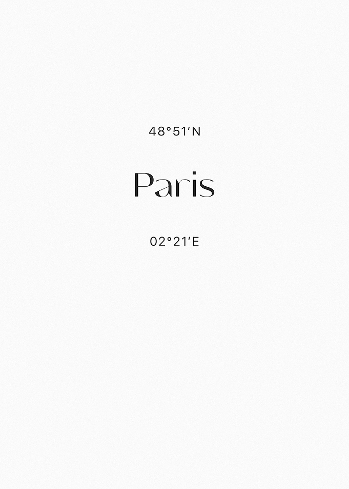 Paris Coordinates