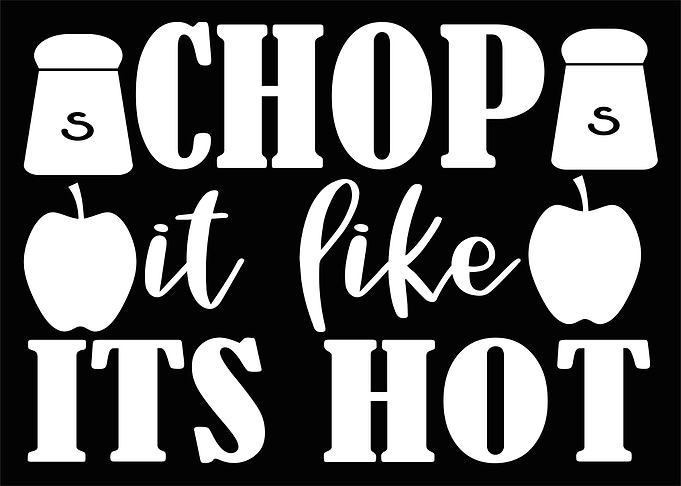 Chop it like its Hot Apple