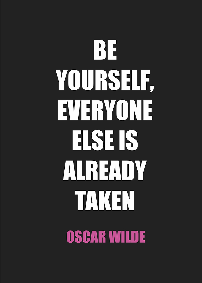 be yourself