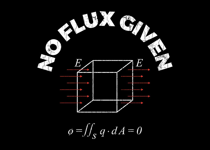 No Flux Given T Shirt Phys