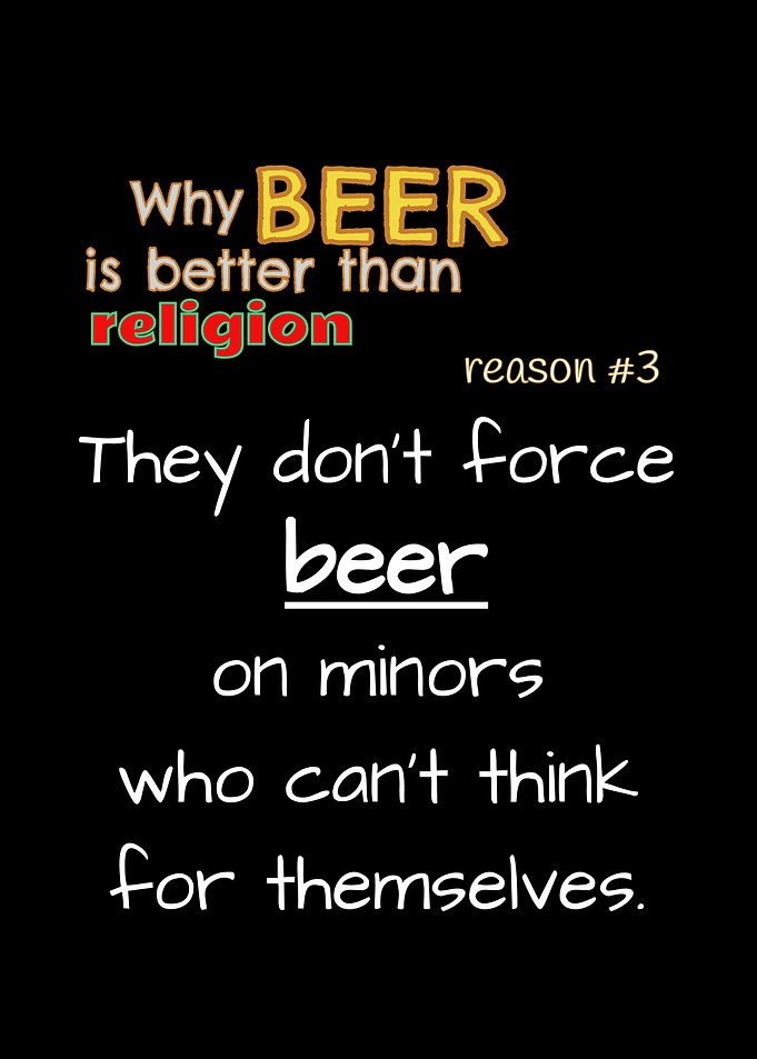 Beer vs Religion Minors