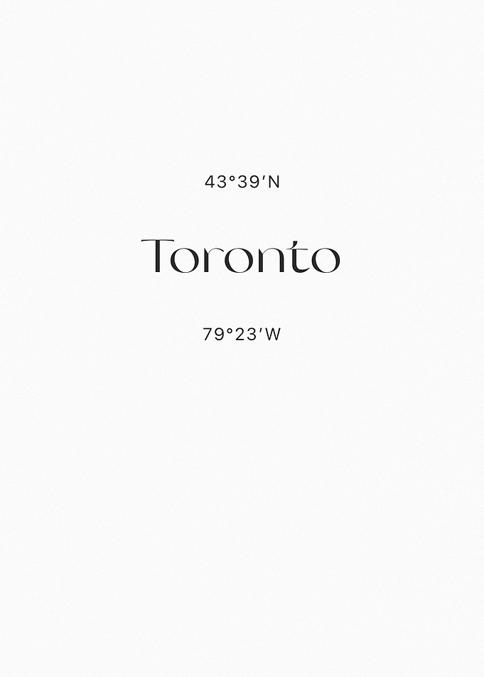Toronto Coordinates