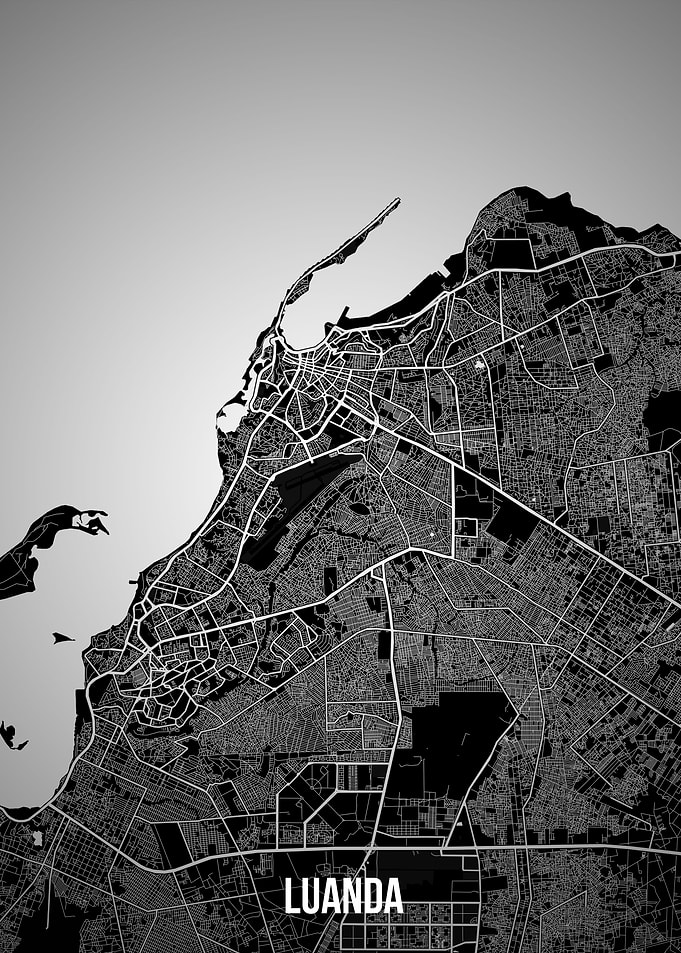 Luanda dark map