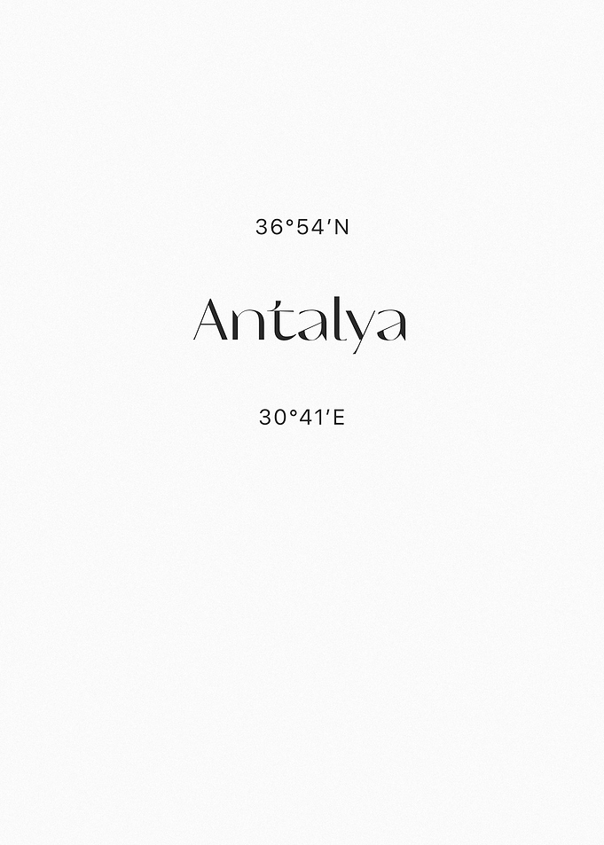 Antalya Coordinates
