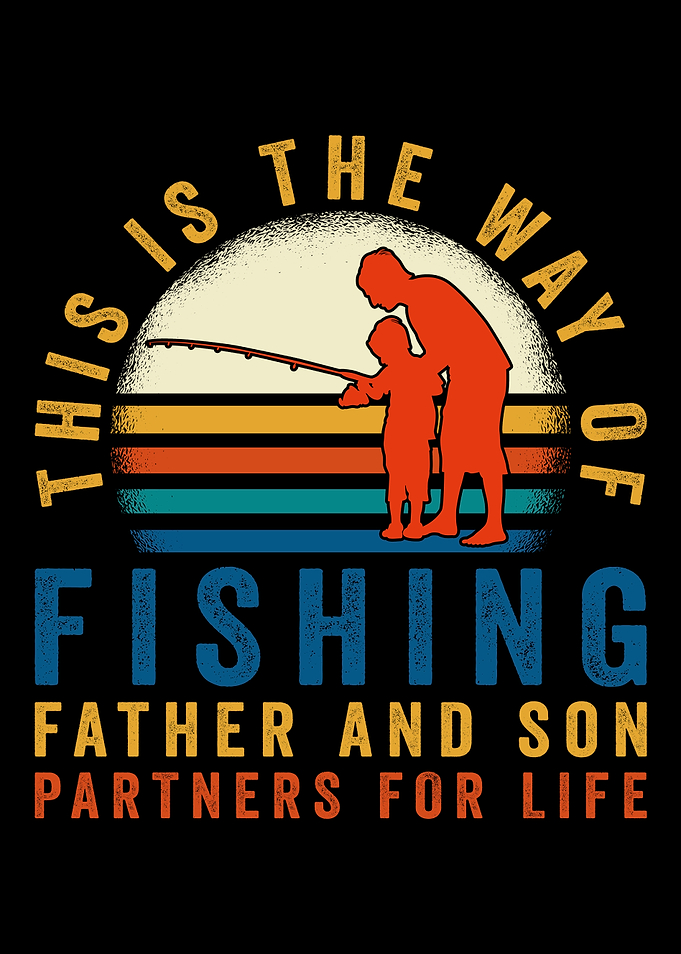 Fishing Son And Father