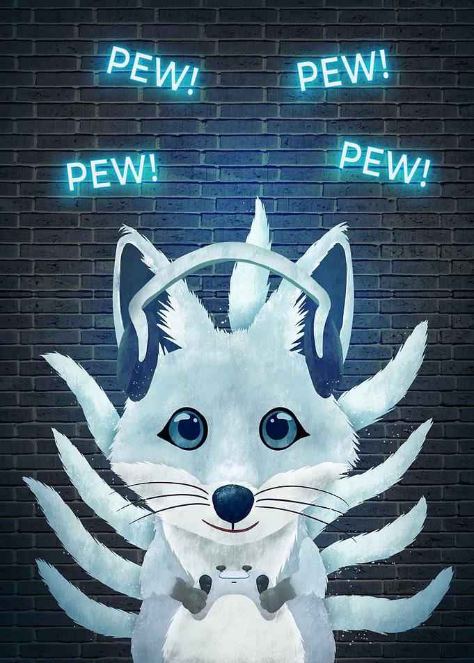 Pew Pew Gumiho 9 Tail Fox