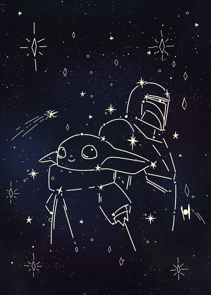 Mandalorian And Grogu Constellation