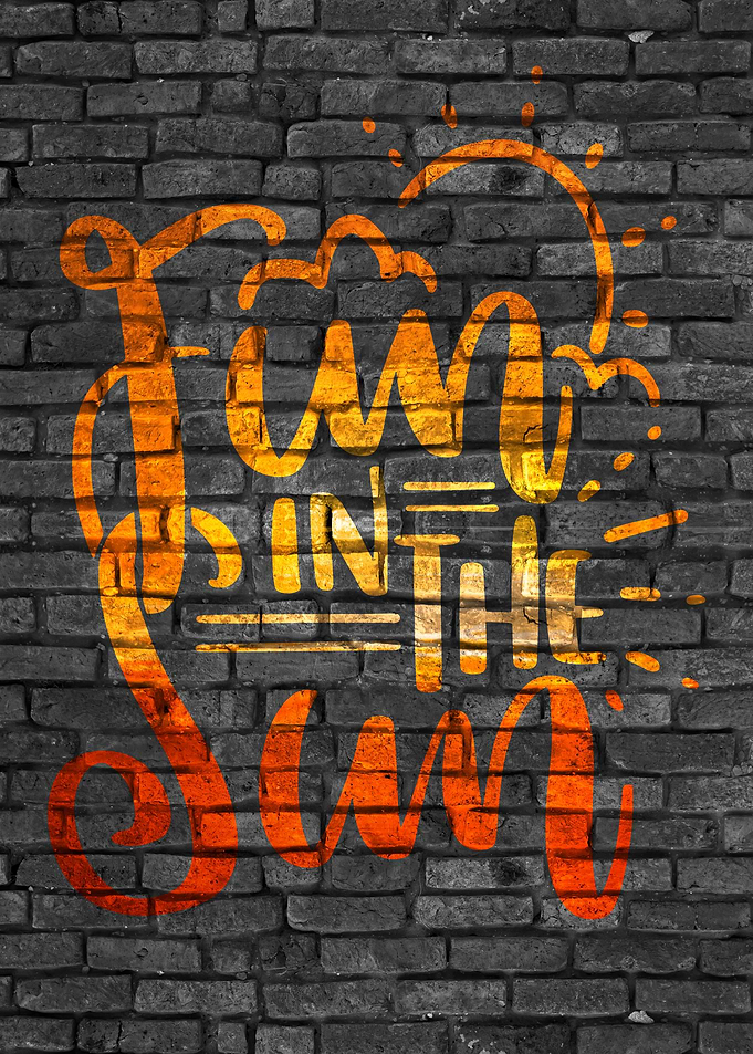 Fun in the Sun Sunset Art