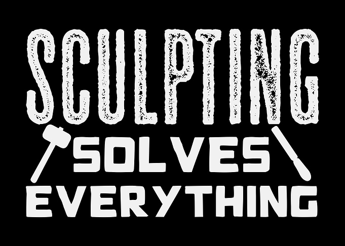 Sculpting Joke Sculptor