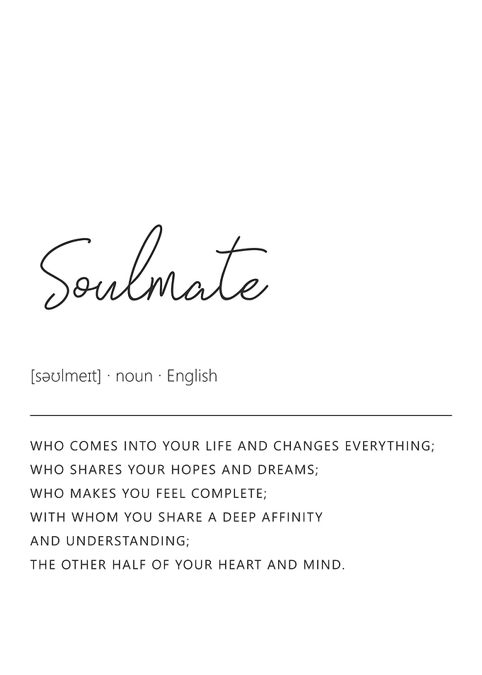 Definition Soulmate
