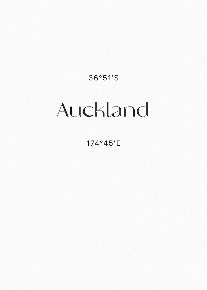 Auckland Coordinates