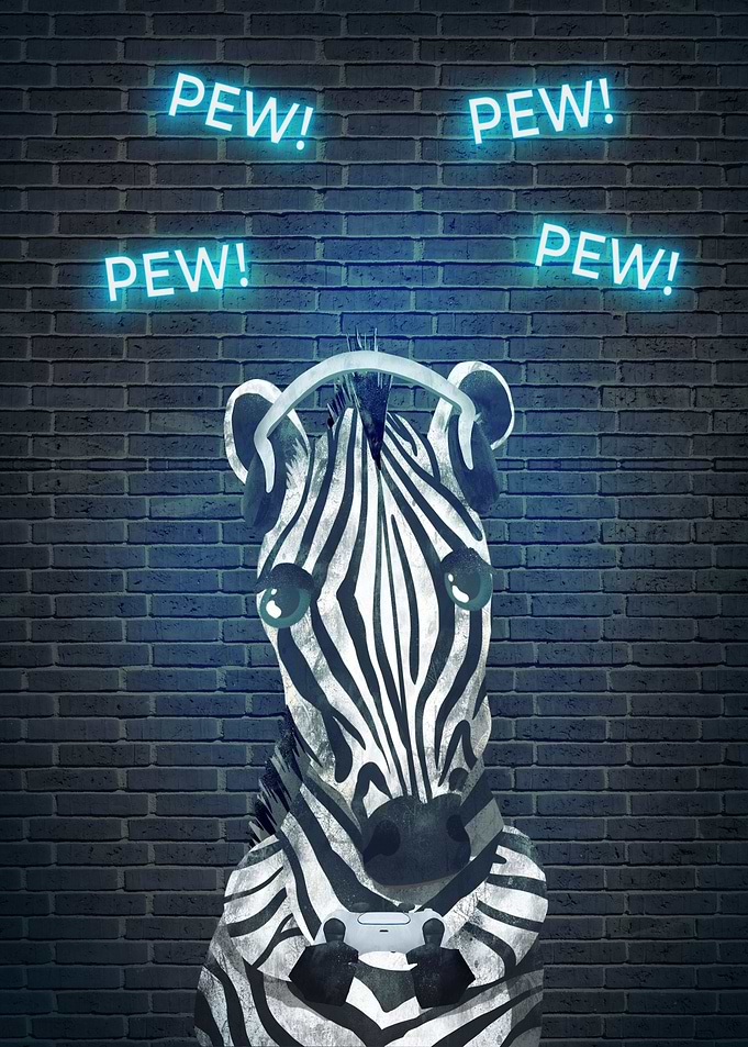 Pew Pew Zebra