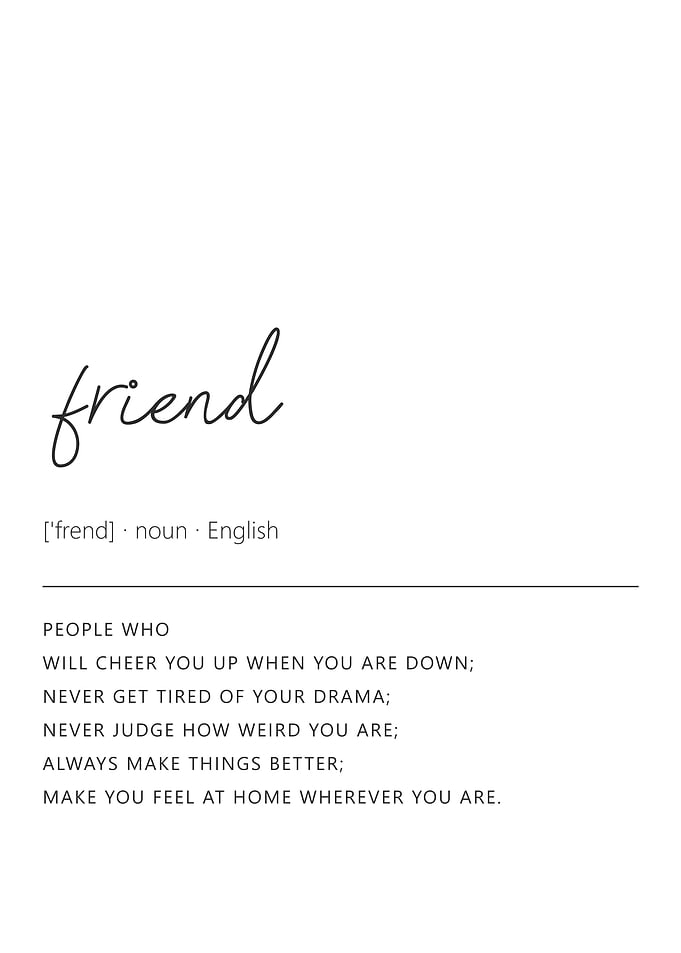 Definition friend