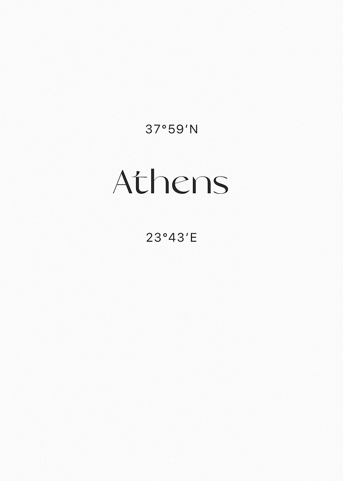 Athens Coordinates