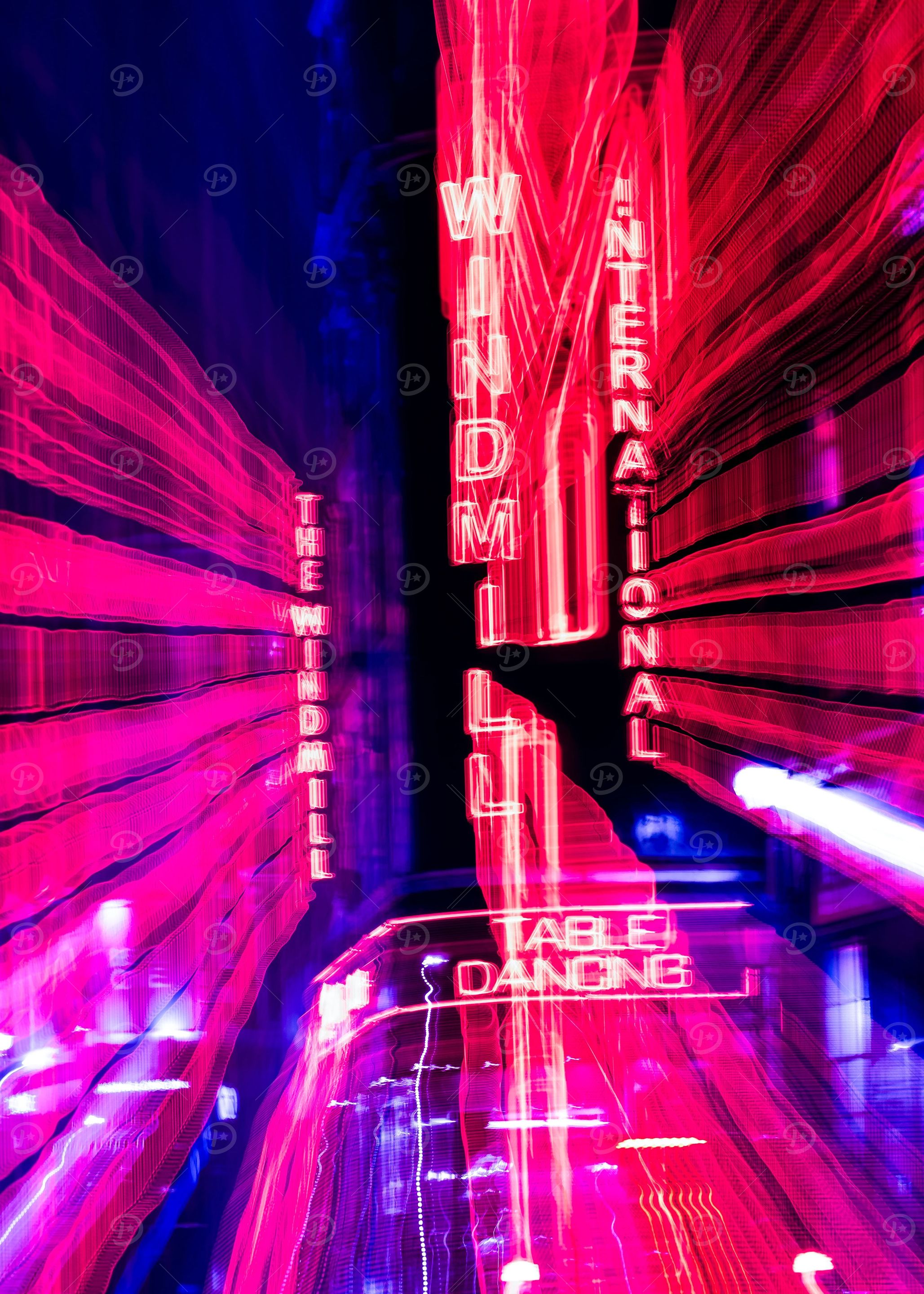 Purple rain city poster