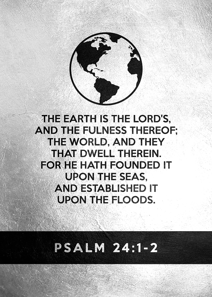 Psalm 24 1 2