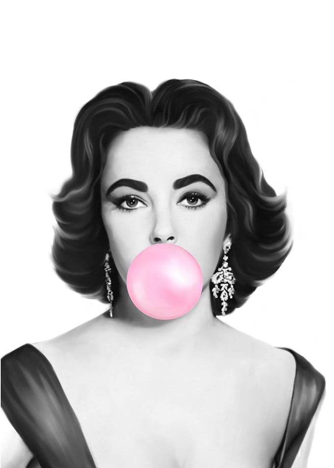 Elizabeth Taylor Art