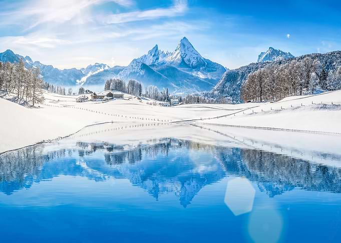 Swiss Alps Winter Snow