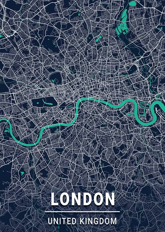 London Map England