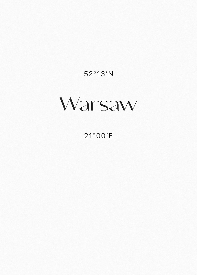 Warsaw Coordinates