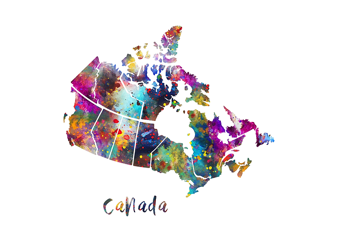 Canada map