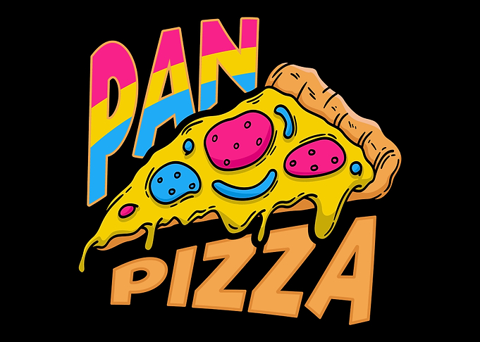 Pansexual Pride Pizza