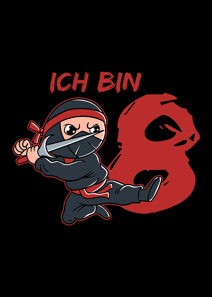 Ninja Fighter I Am 8 Years