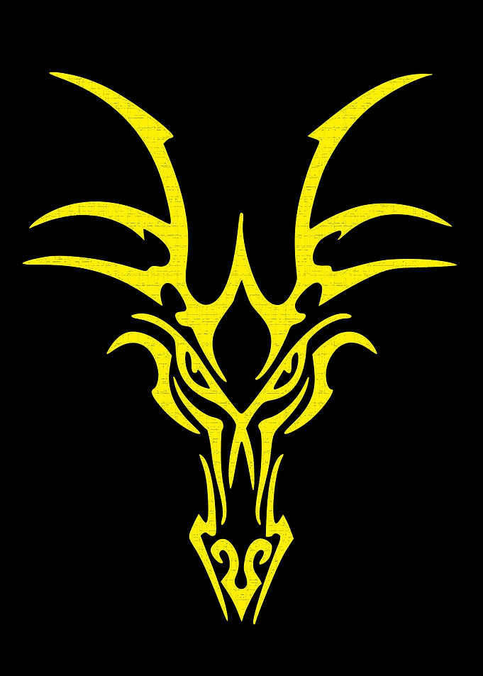 Tribal Dragon Art