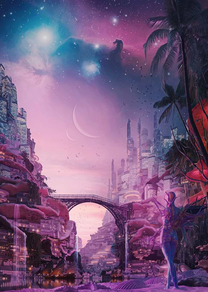 fantasy beach