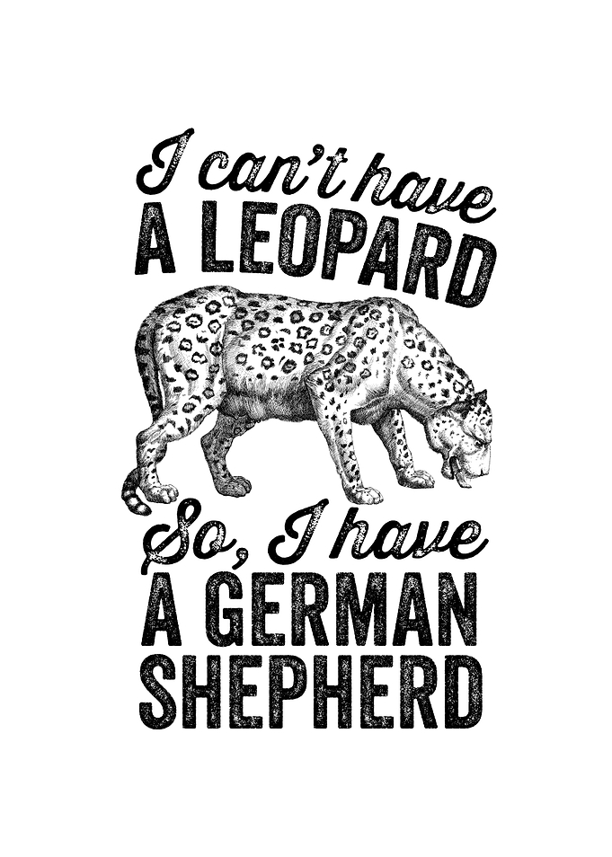 I cant have a leopard
