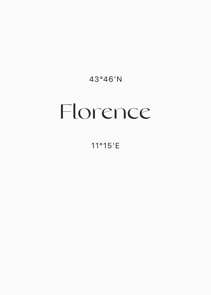 Florence Coordinates