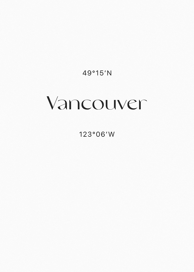 Vancouver Coordinates