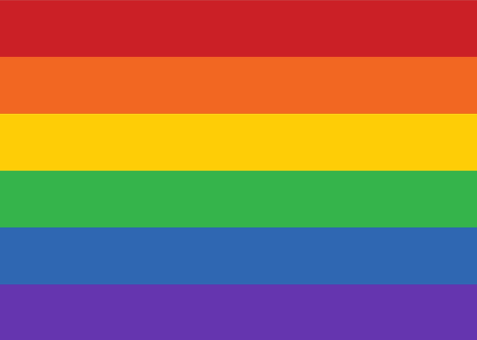 Gay ride Flag