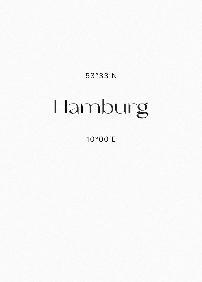 Hamburg Coordinates