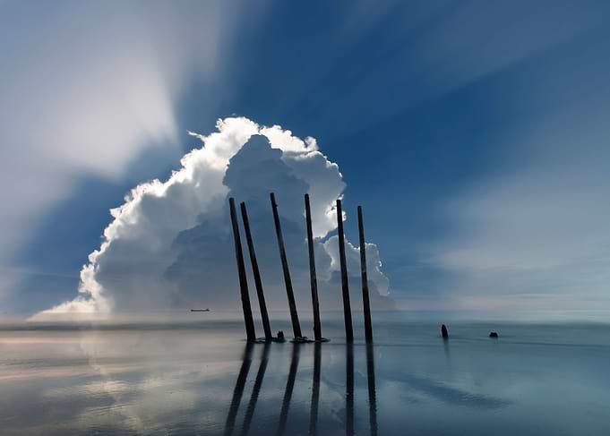 Taiwan coast landscape