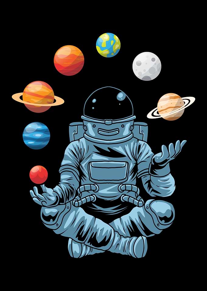 Juggling Astronaut