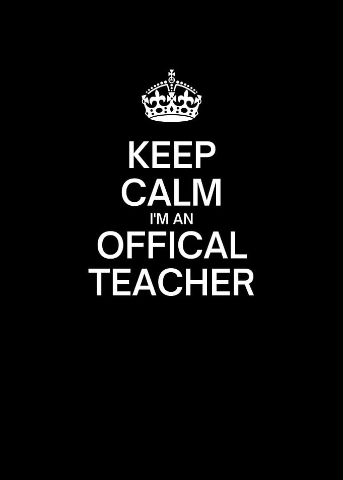 Keep Calm Im An Official