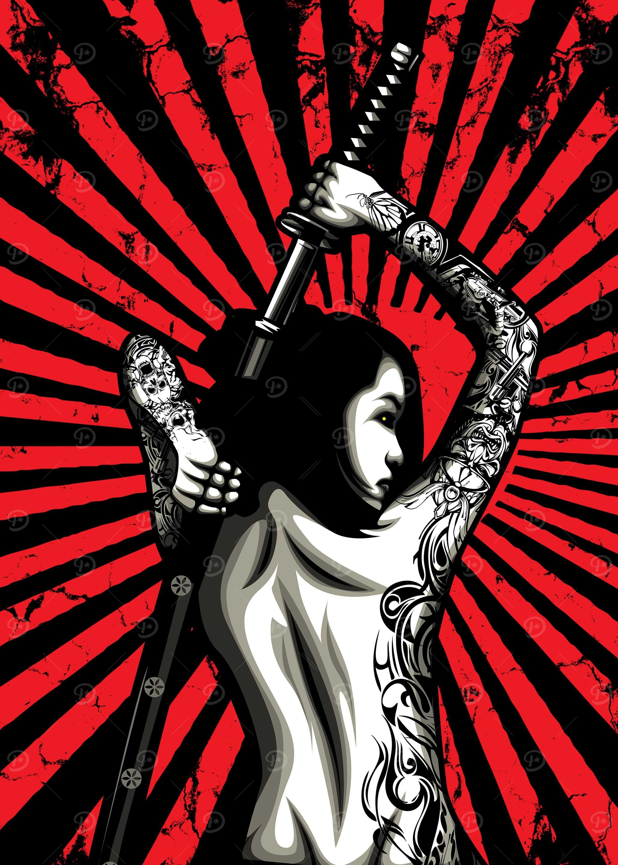 Japanese Samurai Girl