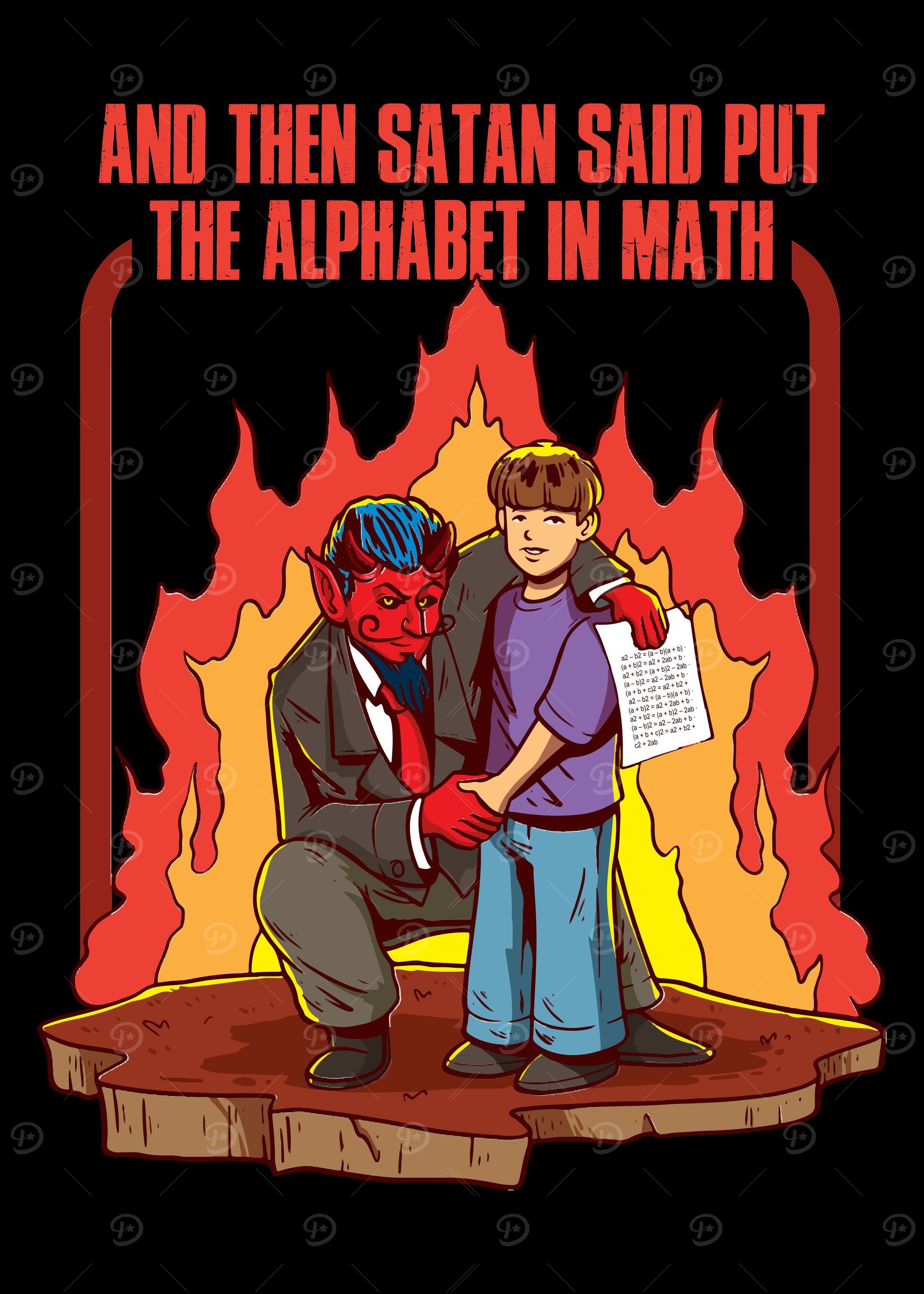 Satan Put The Alphabet In