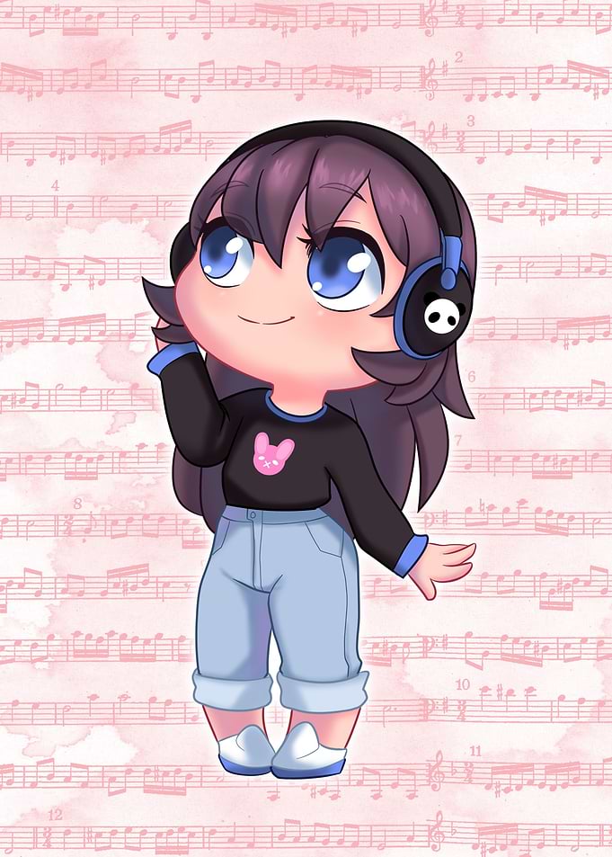 Anime Music Girl