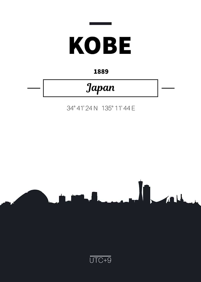 Kobe Japan skyline