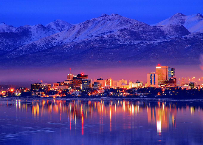 Alaska Anchorage USA City