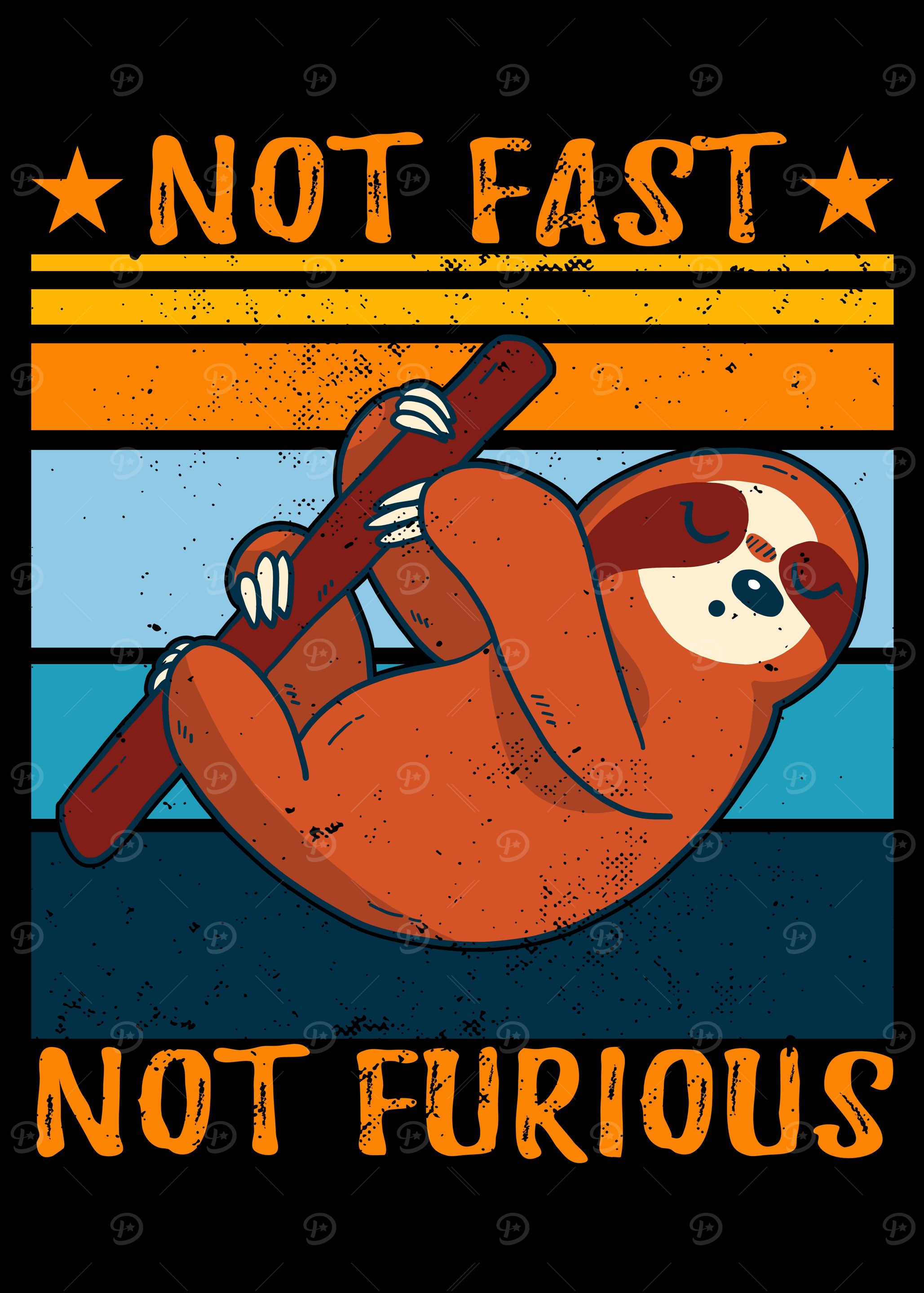 Not Fast Not Furious Sloth