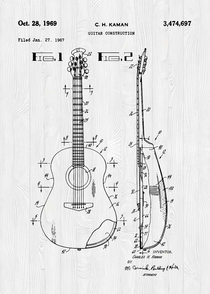 Guitar Patent