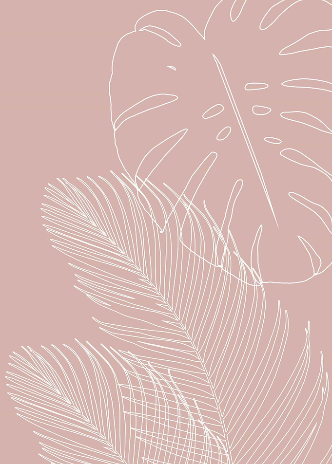 Monstera Palm Leaves 5