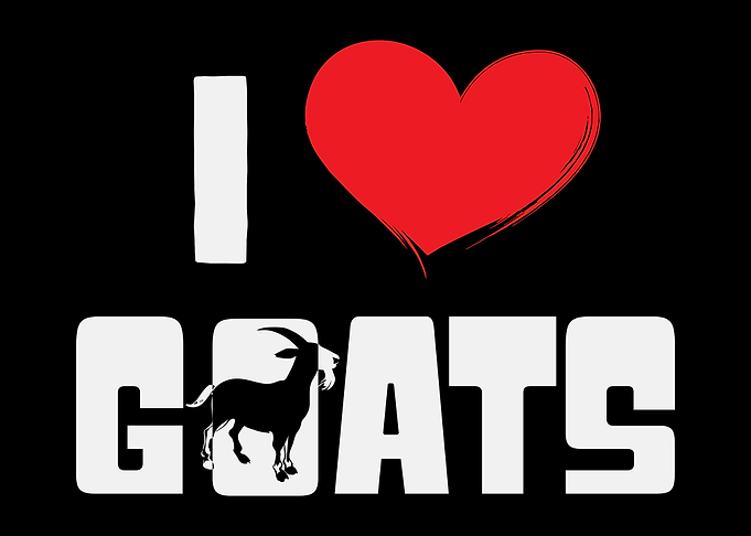 I Love Goats Goat Heart